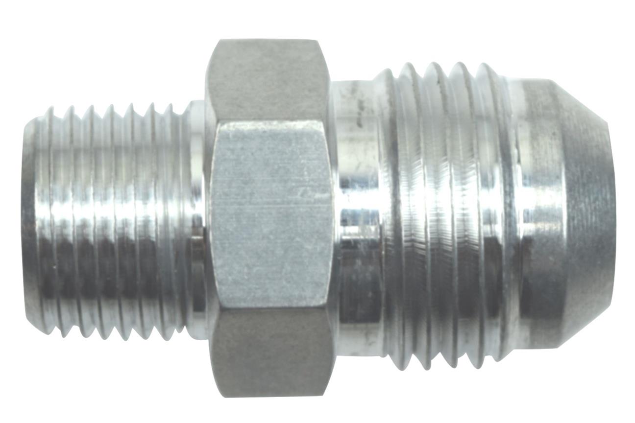 ICT Billet -10 AN to 3/8" NPT Pipe Adapter Fittings (Set of 2)